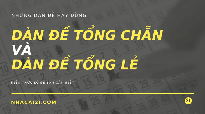 dàn đề tổng chẵn